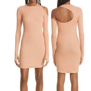 Alix NYC dress Elton Single cold shoulder body con minidress